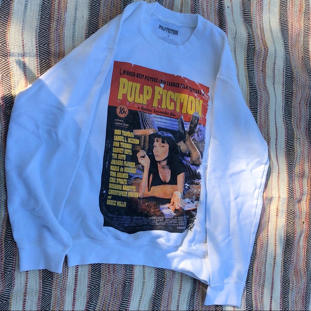pulp fiction sweatshirt